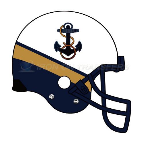 Navy Midshipmen Logo T-shirts Iron On Transfers N5356 - Click Image to Close
